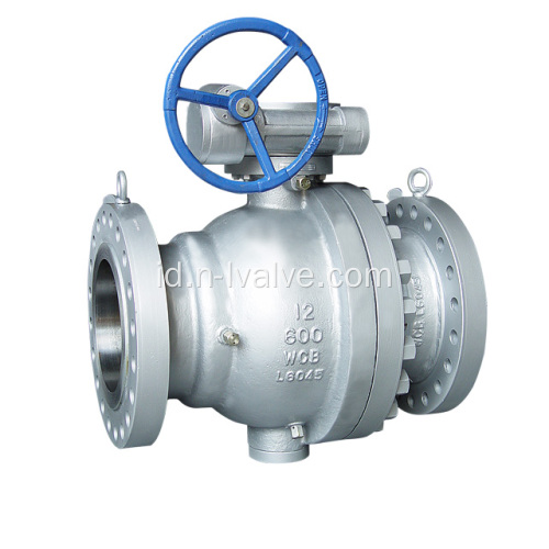 Casted Steel Trunnion Ball Valve